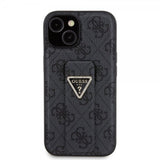 Guess iPhone 15 Deksel Grip Stand Function Svart