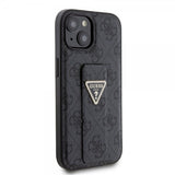 Guess iPhone 15 Deksel Grip Stand Function Svart