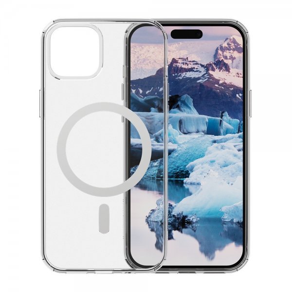 dbramante1928 iPhone 13/14/15/16e/17e Deksel Iceland Pro MagSafe Transparent