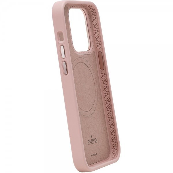 Puro iPhone 15 Deksel ICON Mag Pro Rosa