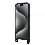 Karl Lagerfeld iPhone 15 Deksel Ikonik Crossbody Svart