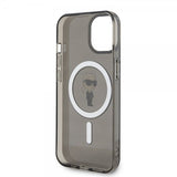 Karl Lagerfeld iPhone 15 Deksel Ikonik MagSafe Svart