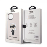 Karl Lagerfeld iPhone 15 Deksel Ikonik NFT Rosa