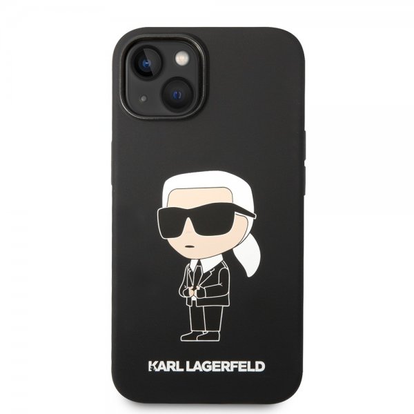 Karl Lagerfeld iPhone 15 Deksel Ikonik NFT Svart