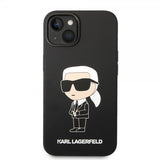Karl Lagerfeld iPhone 15 Deksel Ikonik NFT Svart
