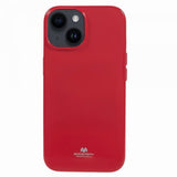 Mercury iPhone 15 Deksel Jelly Glitter Magenta