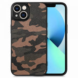 iPhone 15 Deksel Kamuflasje Brun
