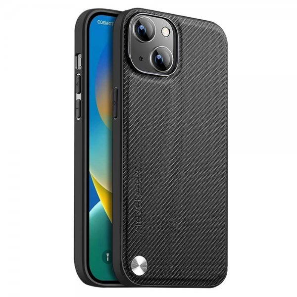 X-Level iPhone 15 Deksel Kevlar II Series Svart