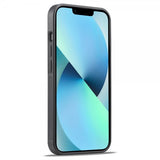 Lc.Imeeke iPhone 15 Deksel Karbonfibertekstur Rød Stripe Svart