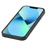 Lc.Imeeke iPhone 15 Deksel Karbonfibertekstur Rød Stripe Svart
