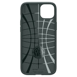 Spigen iPhone 15 Deksel Liquid Air Abyss Green