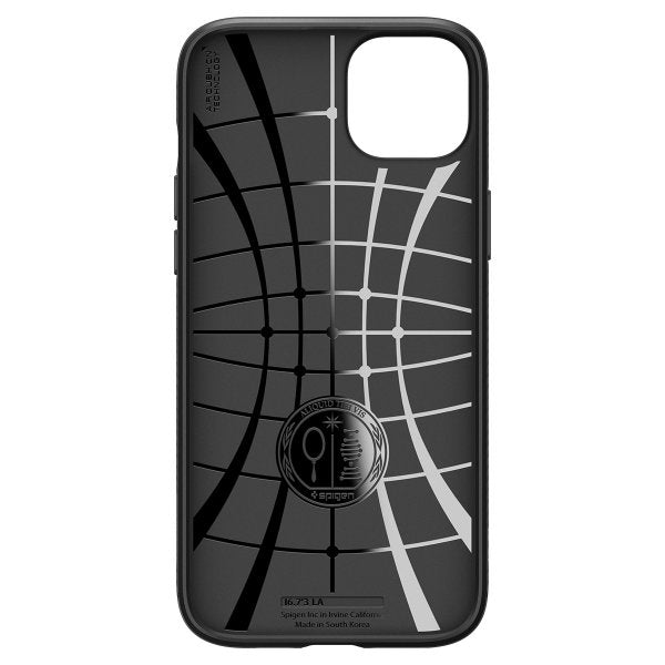 Spigen iPhone 15 Deksel Liquid Air Matte Black