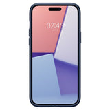 Spigen iPhone 15 Deksel Liquid Air Navy Blue