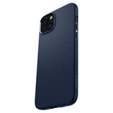 Spigen iPhone 15 Deksel Liquid Air Navy Blue