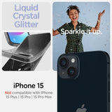 Spigen iPhone 15 Deksel Liquid Crystal Glitter Crystal Quartz