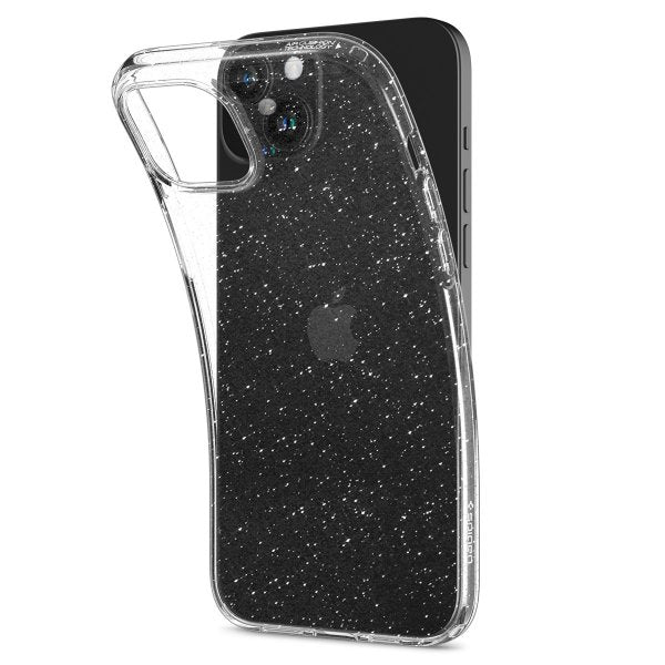Spigen iPhone 15 Deksel Liquid Crystal Glitter Crystal Quartz