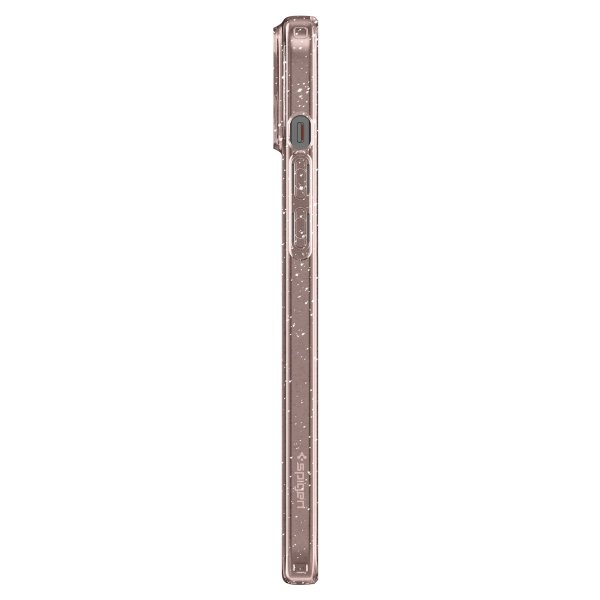 Spigen iPhone 15 Deksel Liquid Crystal Glitter Rose Quartz