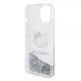 Hello Kitty iPhone 15 Deksel Liquid Glitter Translucent