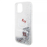 Hello Kitty iPhone 15 Deksel Liquid Glitter Translucent