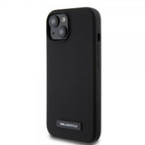 Karl Lagerfeld iPhone 15 Deksel Liquid Silicone MagSafe Svart