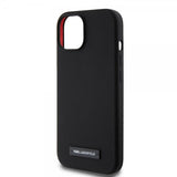 Karl Lagerfeld iPhone 15 Deksel Liquid Silicone MagSafe Svart