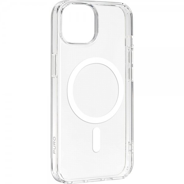 Puro iPhone 15 Deksel LITE MAG Transparent