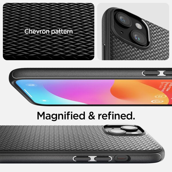 Spigen iPhone 15 Deksel Mag Armor MagFit Matte Black