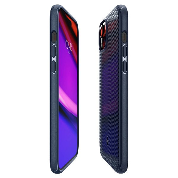 Spigen iPhone 15 Deksel Mag Armor MagFit Navy Blue