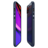 Spigen iPhone 15 Deksel Mag Armor MagFit Navy Blue