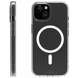 Vivanco iPhone 15 Deksel Mag Steady Transparent