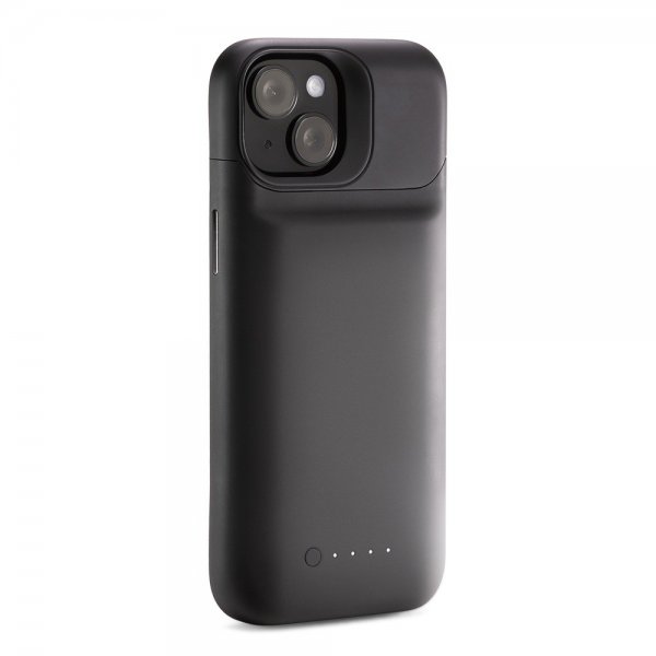Mophie iPhone 15 Deksel med innebygd Powerbank Juice Pack Svart