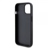 Guess iPhone 15 Deksel Metal Logo Strass Svart