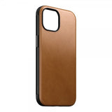 Nomad iPhone 15 Deksel Modern Leather Case English Tan