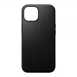 Nomad iPhone 15 Deksel Modern Leather Case Svart