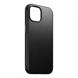 Nomad iPhone 15 Deksel Modern Leather Case Svart