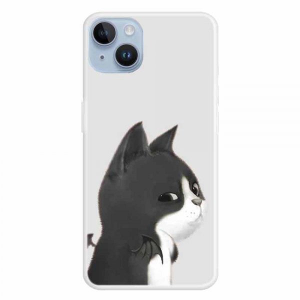 iPhone 15 Deksel Motiv Katt