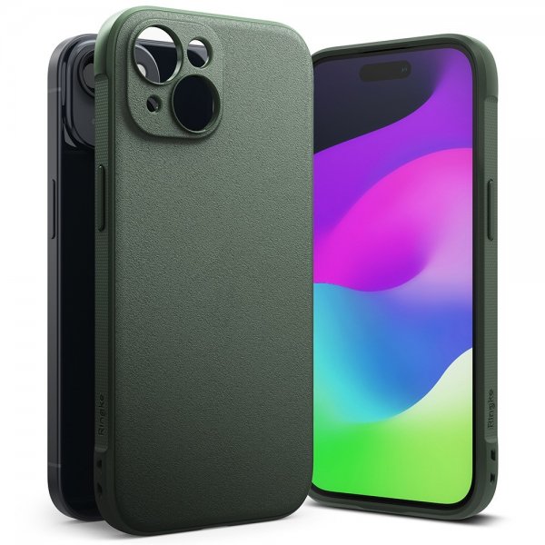 Ringke iPhone 15 Deksel Onyx Dark Green