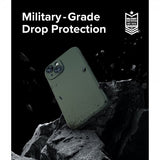 Ringke iPhone 15 Deksel Onyx Dark Green