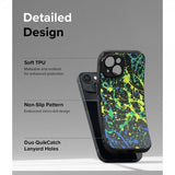 Ringke iPhone 15 Deksel Onyx Design Action Painting