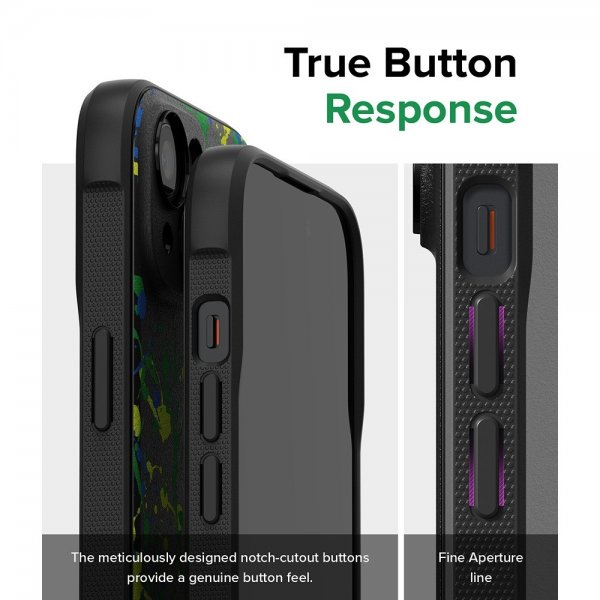 Ringke iPhone 15 Deksel Onyx Design Action Painting