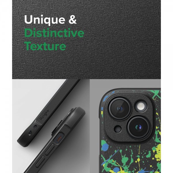 Ringke iPhone 15 Deksel Onyx Design Action Painting