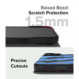 Ringke iPhone 15 Deksel Onyx Design Blue Brush