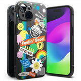 Ringke iPhone 15 Deksel Onyx Design Sticker