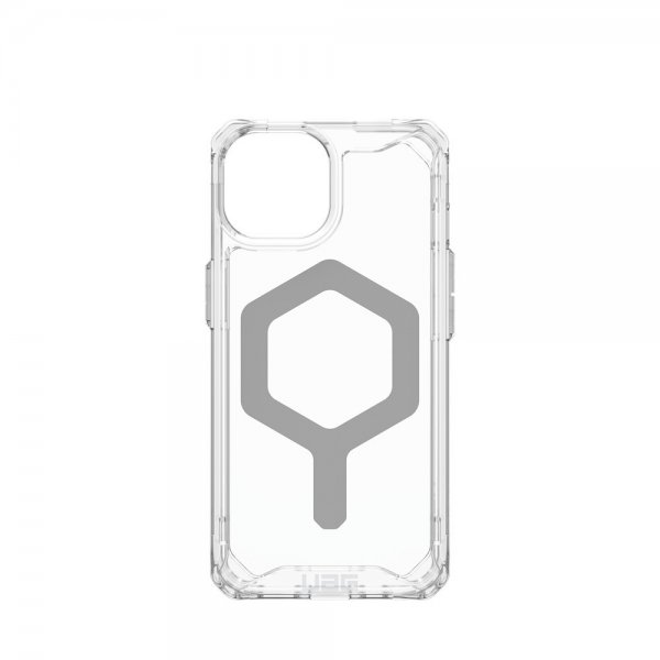 Urban Armor Gear (UAG) iPhone 15 Deksel Plyo MagSafe Ice Sølv