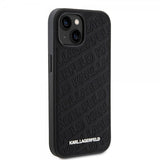 Karl Lagerfeld iPhone 15 Deksel Quilted K Pattern Svart