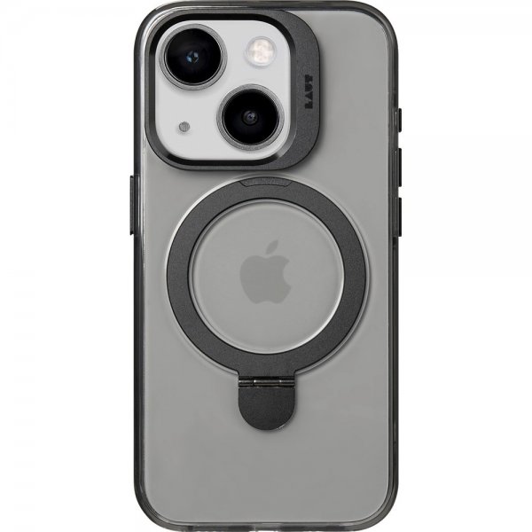 LAUT iPhone 15 Deksel REVIVE PROP MagSafe Black Crystal