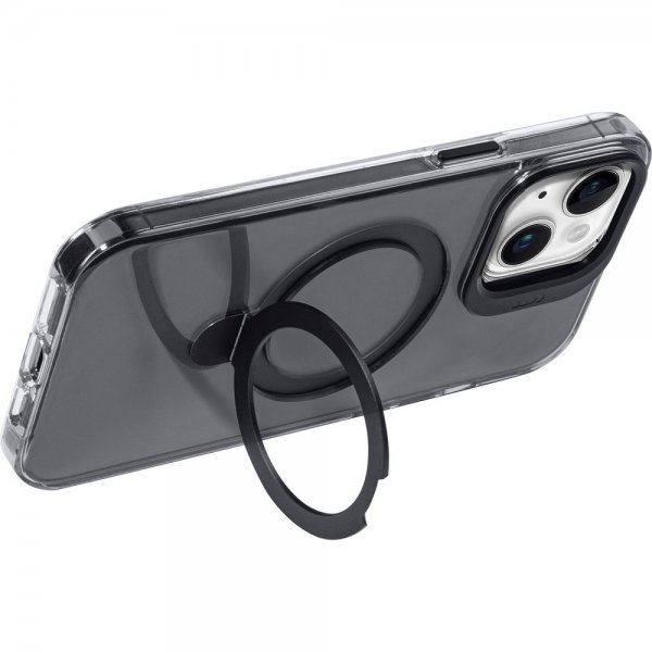 LAUT iPhone 15 Deksel REVIVE PROP MagSafe Black Crystal