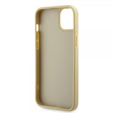 Guess iPhone 15 Deksel Rhinestone Gull