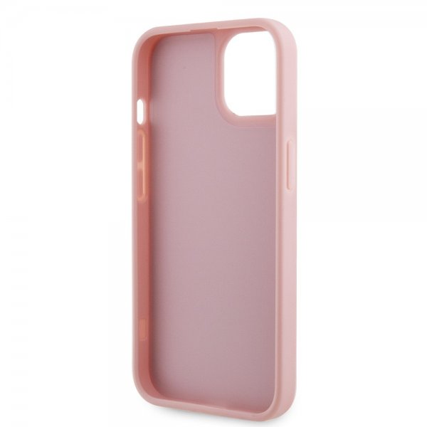 Guess iPhone 15 Deksel Rhinestone Rosa
