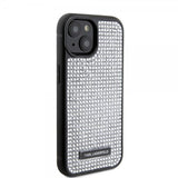 Karl Lagerfeld iPhone 15 Deksel Rhinestone Sølv